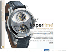 Tablet Screenshot of expertime.ch